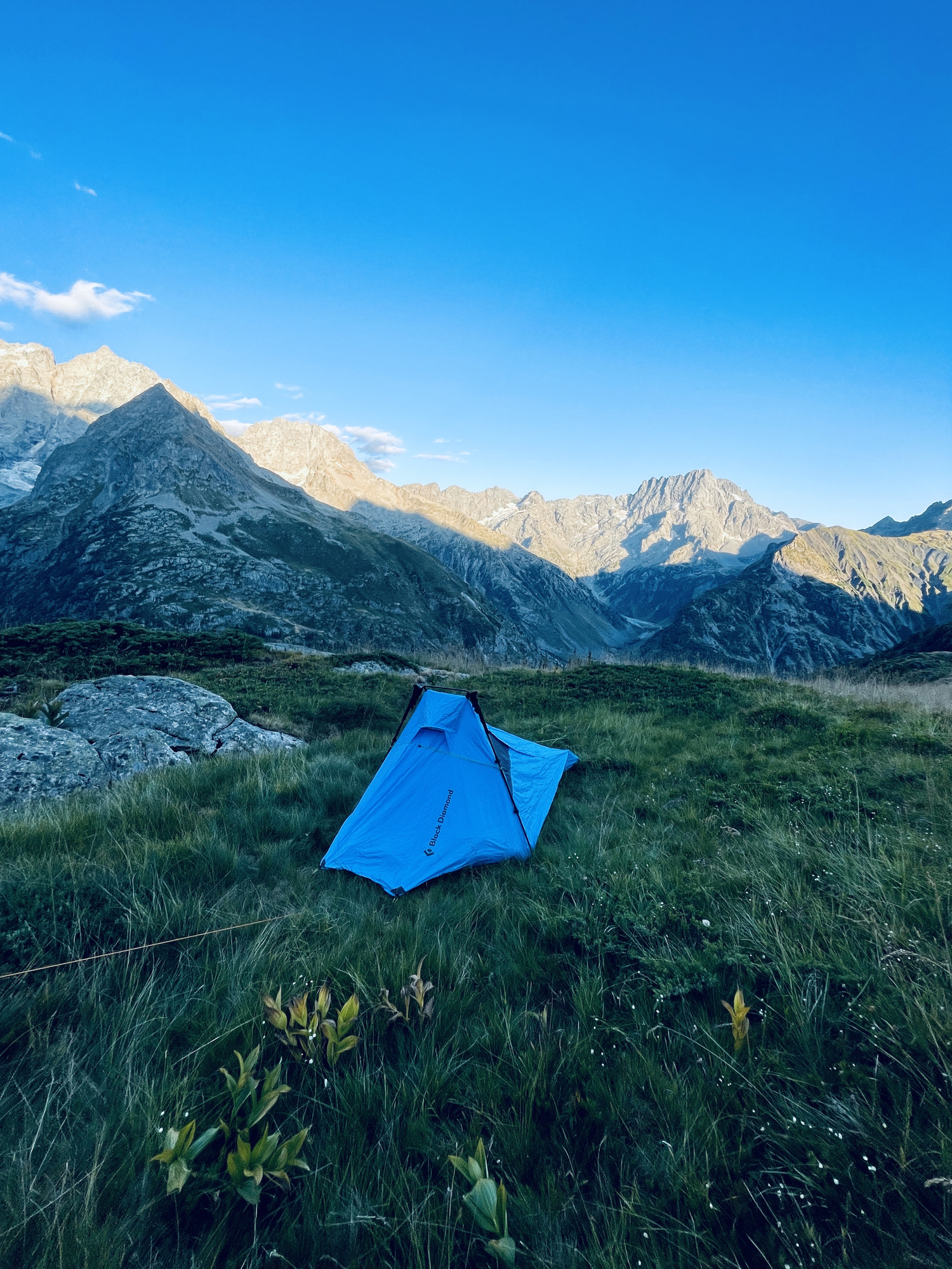 Black Diamond Distance tent avec adaptateurs