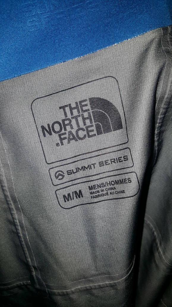 The North Face summit series blue