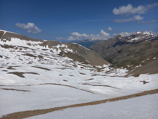 Pointe de l'Eyssina (2837) par le lac du crachet