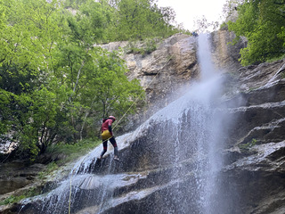 Canyoning afterwork grenoblois : Le torrent de l'Alloix