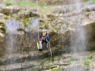 Canyoning afterwork grenoblois : Le torrent de l'Alloix