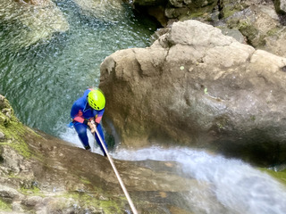 Canyoning afterwork grenoblois : Le torrent de l'Alloix
