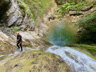 Canyoning afterwork grenoblois : Le torrent de l'Alloix