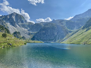Les cascades et le lac d’Ilheou, Cauterets