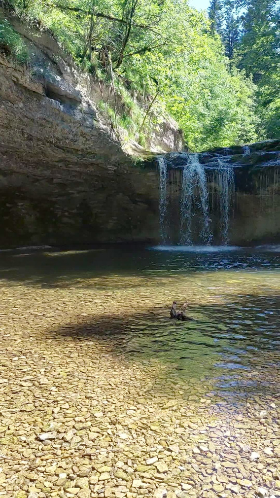 Cascades du Hérisson- Jura