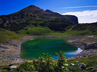 Lac vert et lac de Limo depuis le refuge Pederü ??⛰️☀️