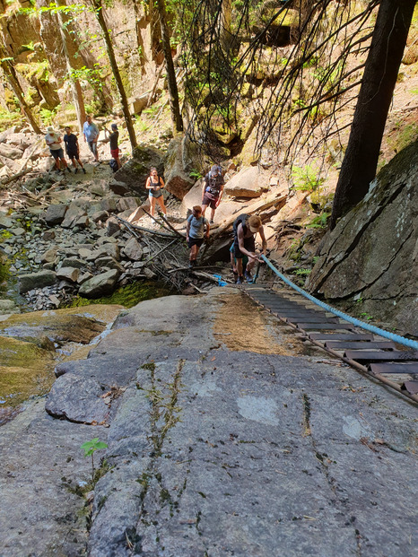 Kjøsterudjuvet : Remonter un canyon au dessus de Drammen