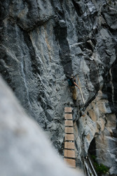 After Work sur la Via ferrata de La Clusaz
