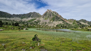 Tour des lacs depuis Aygues Cluses 