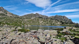 Tour des lacs depuis Aygues Cluses 