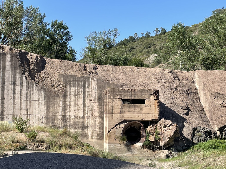 Site du barrage de MALPASSET