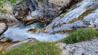 Le mont perdu depuis le cirque d'Estaub&eacute;