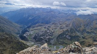 Le Pic Campbieil depuis Oredon en boucle
