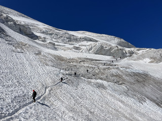 Weissmies voie Normale