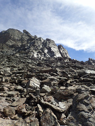 Boucle en deux étapes pour un bivouac au pied du glacier de Freydane