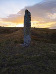 Coucher de soleil au Mont Lozère 