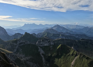 Trail enchainement dent d'oche / Cornettes de bise