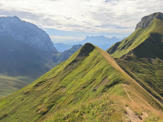 Trail enchainement dent d'oche / Cornettes de bise