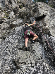 Un peu de fraîcheur pour grimper dans la vallée de la Guisane!