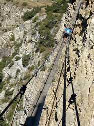 Aussois, au dessus et au cœur des gorges de l’Arc