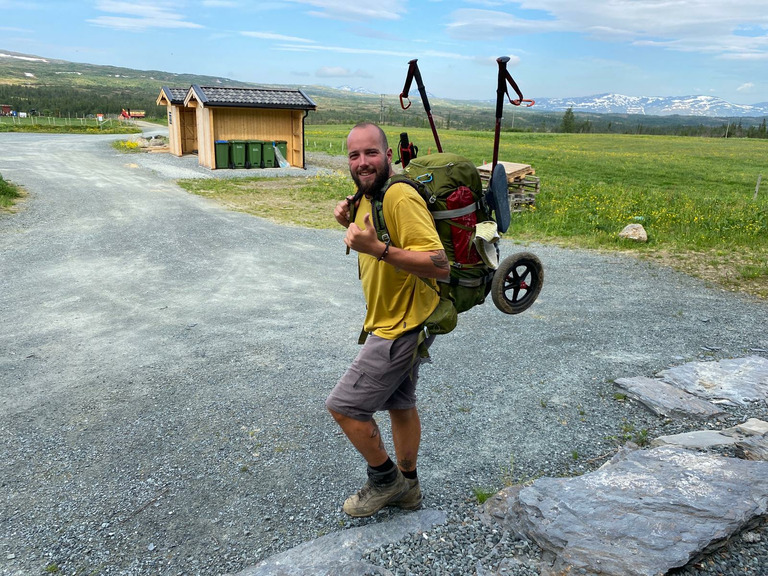 Essai chariot de randonnée x trek 2