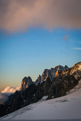 Une traversée des Marbrées entre deux gros nuages 