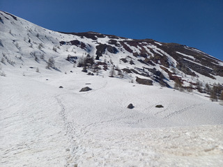 Cirque de Morgon, encore dans son joli manteau blanc 