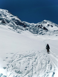 Premier Mont Blanc de la saison 