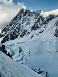 Premier Mont Blanc de la saison 