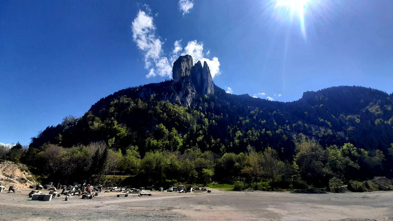 Via du tram, un splendide spot du Vercors 🤩