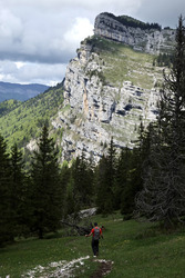 Sangle de Fouda Blanc sous le Truc (1867m)