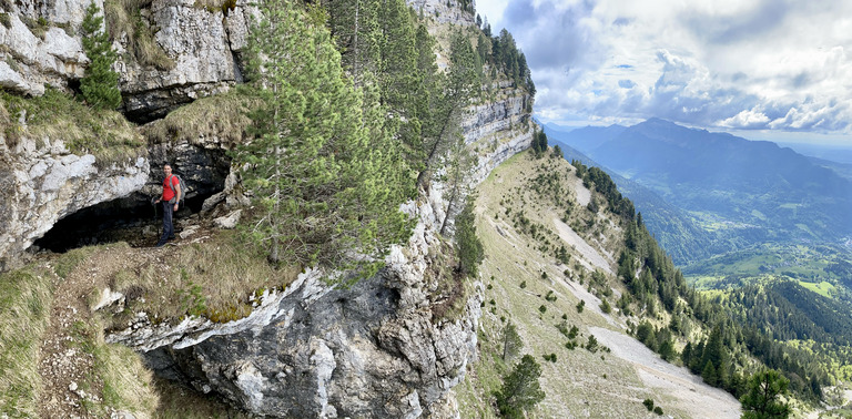 Sangle de Fouda Blanc sous le Truc (1867m)