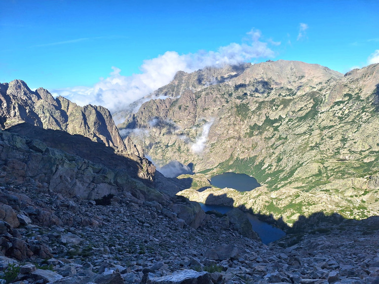 Trail dans les hauteurs corses