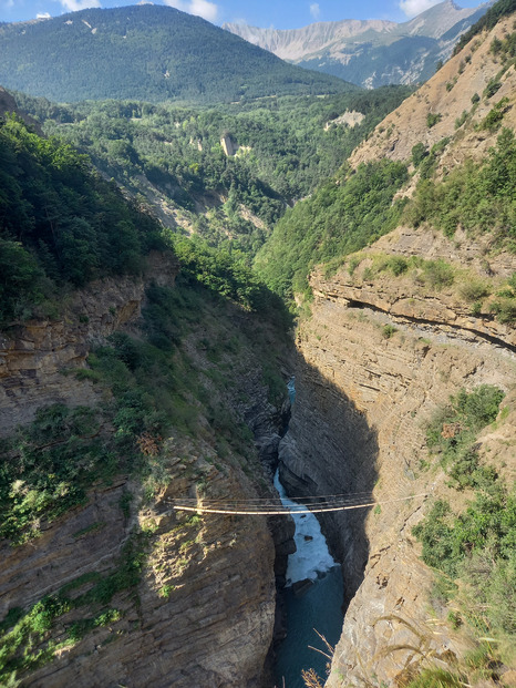 Via Ferrata du barrage du Sautet