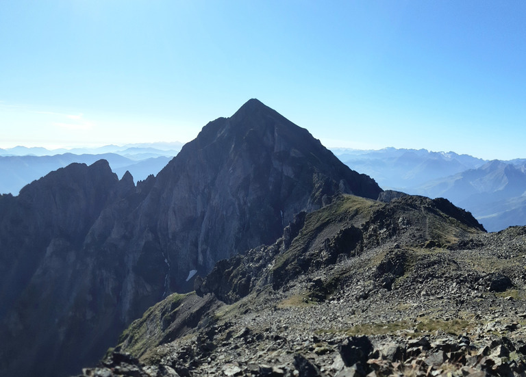 Le Monfaucon (2712m) au petit déjeuner ! 😋😎