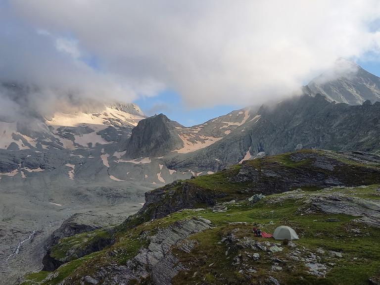 Un bivouac chez les bouquetins 