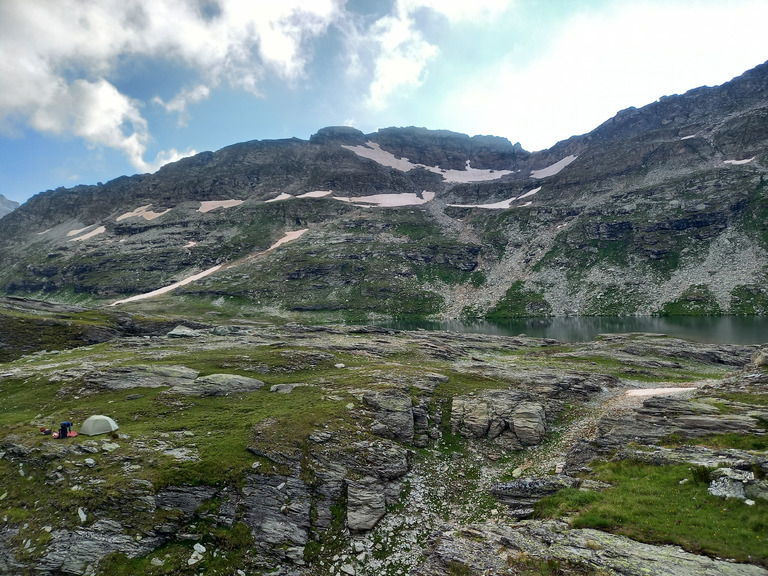 Un bivouac chez les bouquetins 