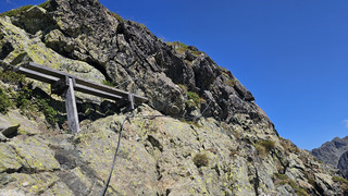 Petite session via ferrata &agrave; Chamrousse