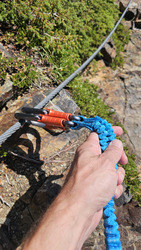 Petite session via ferrata à Chamrousse