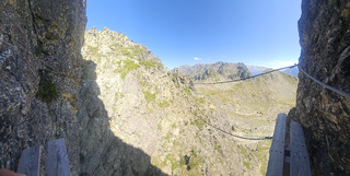 Petite session via ferrata à Chamrousse