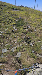 Petite session via ferrata à Chamrousse
