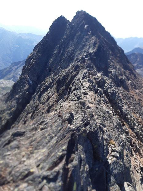 Belle arête frontalière !