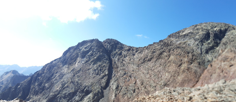 Belle arête frontalière !