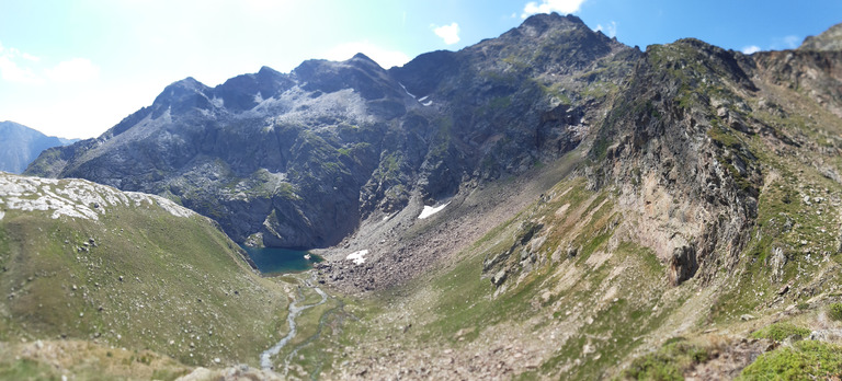 Belle arête frontalière !