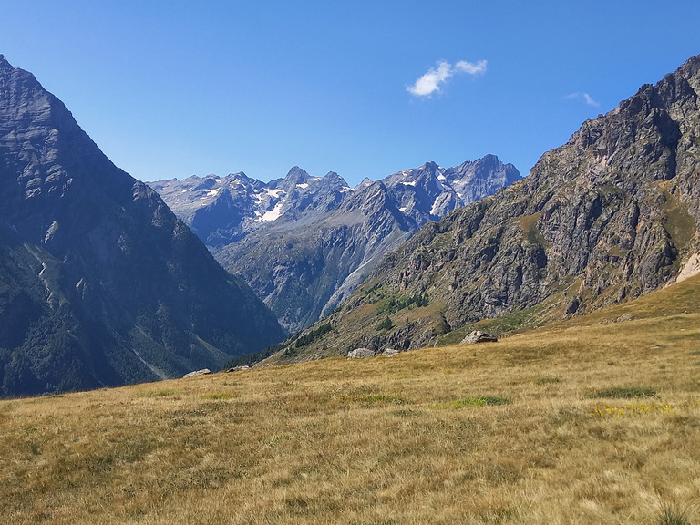 Sommet de la Blanche et bivouac au lac de Puy Aillaud 