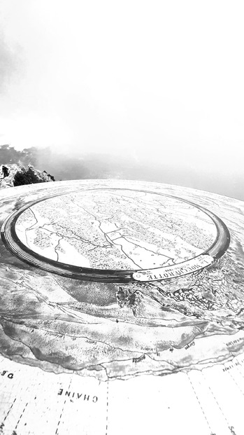 Le Moucherotte : vue plongeante du Vercors