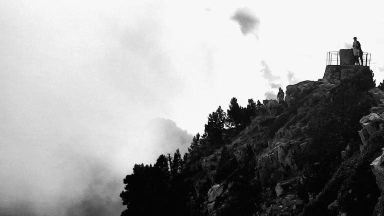 Le Moucherotte : vue plongeante du Vercors