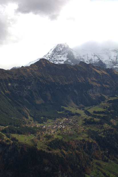 La der au Lobhorn avant l'hiver