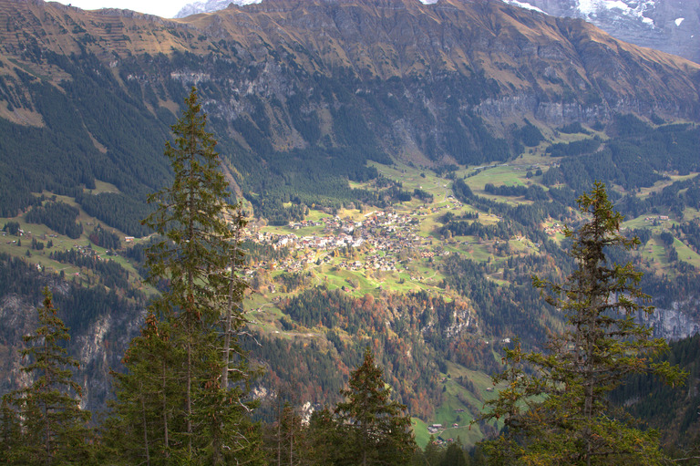 La der au Lobhorn avant l'hiver