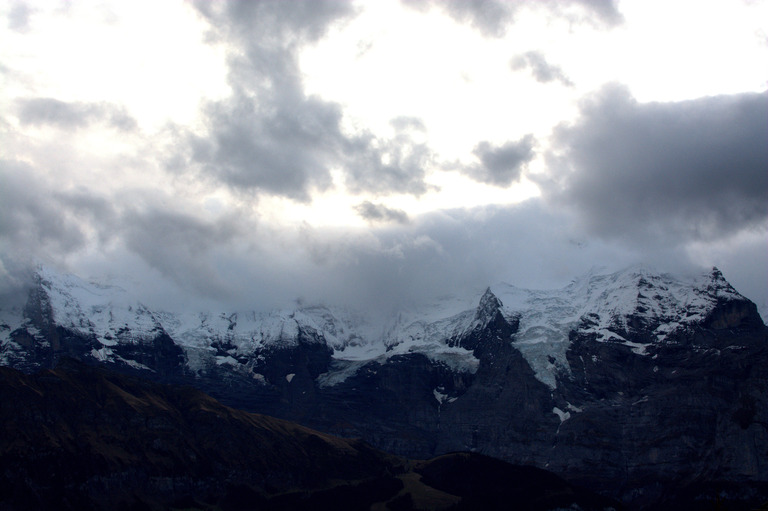 La der au Lobhorn avant l'hiver